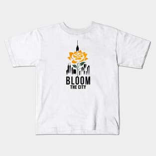 Bloom the city - urban gardening Kids T-Shirt